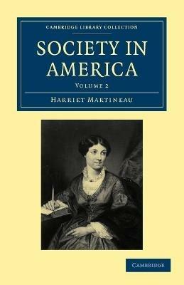 Society in America - Harriet Martineau - cover