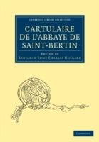Cartulaire de l'Abbaye de Saint-Bertin - cover