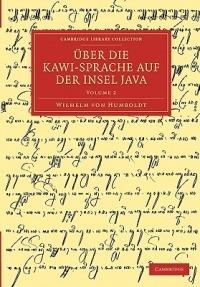 UEber die Kawi-sprache auf der Insel Java - Wilhelm von Humboldt - cover