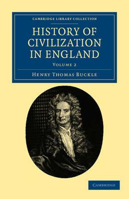 History of Civilization in England - Henry Thomas Buckle - cover
