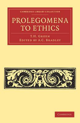Prolegomena to Ethics - T. H. Green - cover
