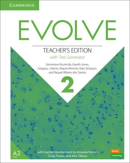 Evolve Level 2 Teacher's Edition with Test Generator - Genevieve Kocienda,Gareth Jones,Gregory J. Manin - cover