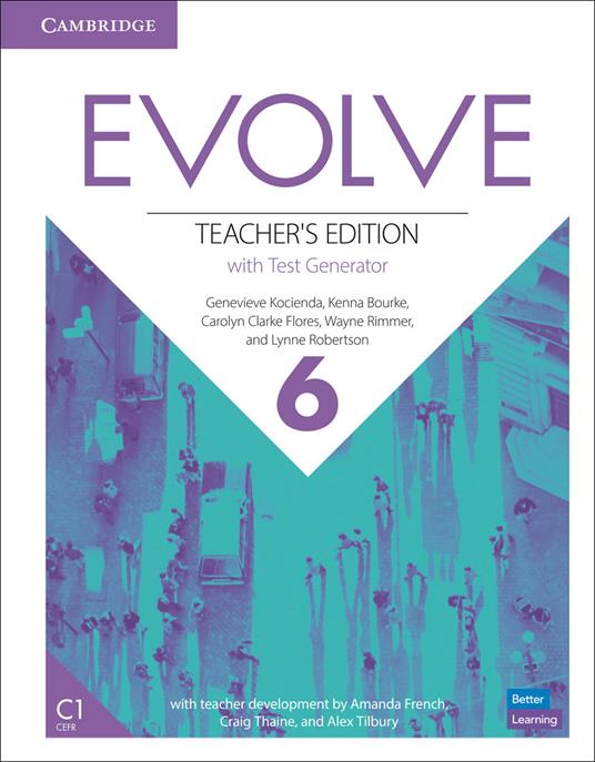 Evolve Level 6 Teacher's Edition with Test Generator - Genevieve Kocienda,Kenna Bourke,Carolyn Clarke Flores - cover