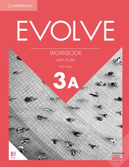 Evolve Level 3A Workbook with Audio - Mari Vargo - cover