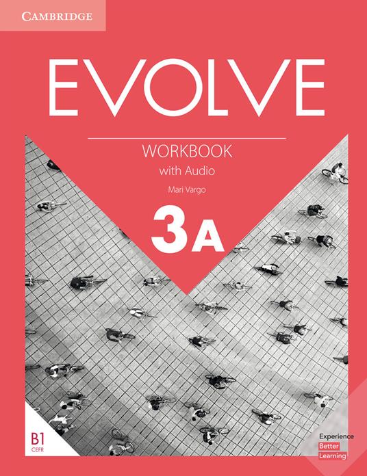 Evolve Level 3A Workbook with Audio - Mari Vargo - cover