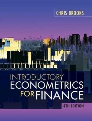 Introductory Econometrics for Finance - Chris Brooks - cover