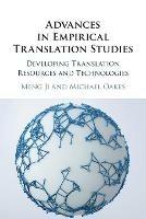 Advances in Empirical Translation Studies: Developing Translation Resources and Technologies - cover