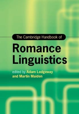 The Cambridge Handbook of Romance Linguistics - cover