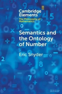 Semantics and the Ontology of Number - Eric Snyder - cover