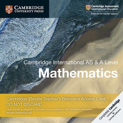 Cambridge International As and A Level Mathematics. Con Contenuto digitale per accesso online - copertina