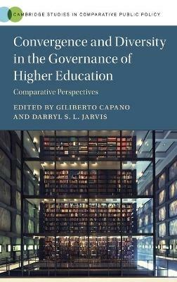Convergence and Diversity in the Governance of Higher Education: Comparative Perspectives - cover