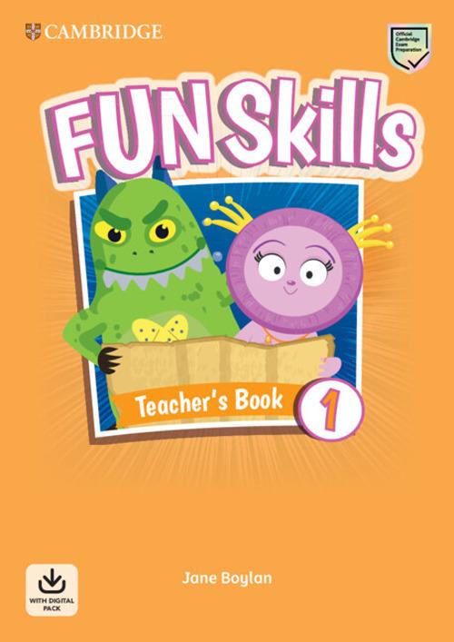 Fun skills. Level 1. Teacher's book. Per la Scuola elementare. Con File audio per il download - copertina