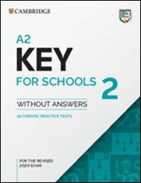 A2 Key for Schools 1 for the Revised 2020 Exam Student's Book without Answers - cover
