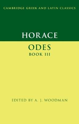 Horace: Odes Book III - cover