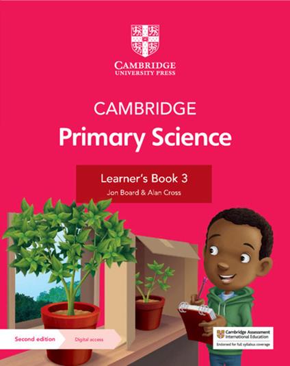 Cambridge Primary Science Learner's Book 3 with Digital Access (1 Year) - Jon Board,Alan Cross - cover