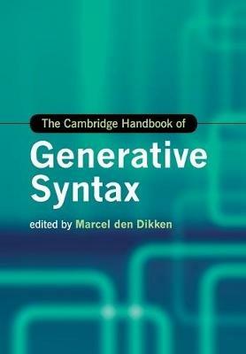 The Cambridge Handbook of Generative Syntax - cover