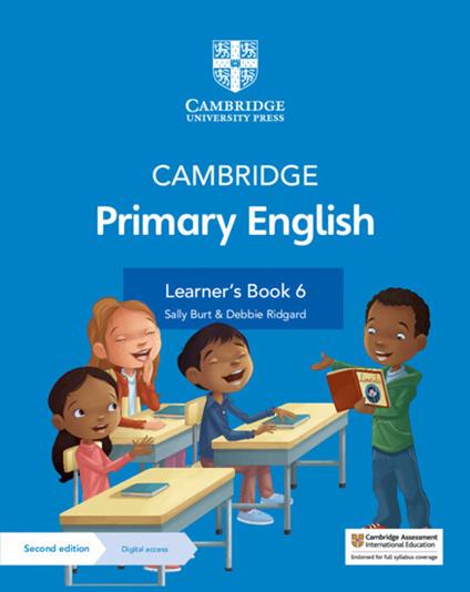 Cambridge Primary English Learner's Book 6 with Digital Access (1 Year) - Sally Burt,Debbie Ridgard - cover