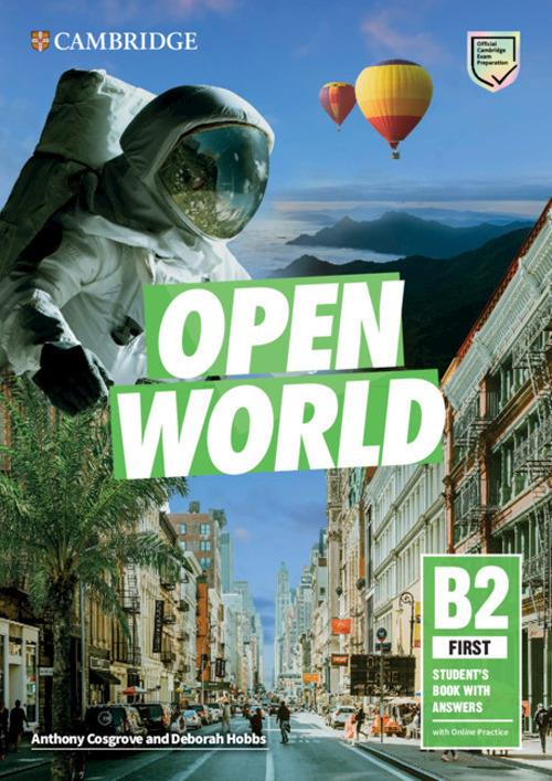 Open World First Student's Book with Answers with Online Practice - Anthony Cosgrove,Deborah Hobbs - cover