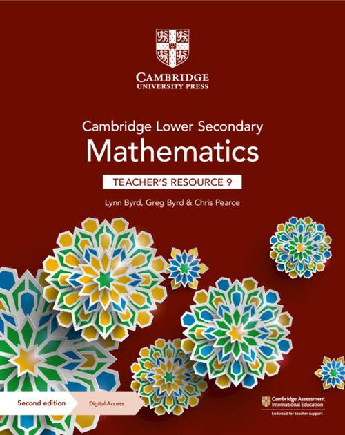 Cambridge Lower Secondary Mathematics Teacher's Resource 9 with Digital Access - Lynn Byrd,Greg Byrd,Chris Pearce - cover