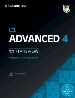 C1 Advanced 4 Student's Book with Answers with Audio with Resource Bank: Authentic Practice Tests - cover
