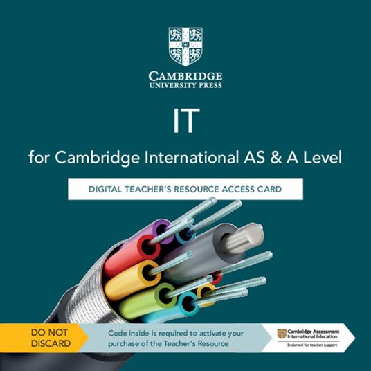 Cambridge International As and A Level IT. Teachers resource. Per le Scuole superiori. Con e-book - copertina