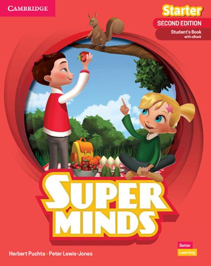 Super Minds Second Edition Starter Student's Book with eBook British English - Herbert Puchta,Peter Lewis-Jones - cover