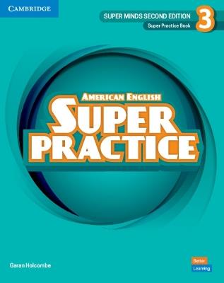 Super Minds Level 3 Super Practice Book American English - Garan Holcombe - cover