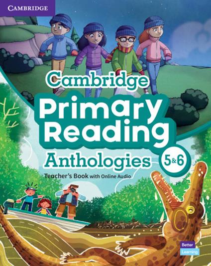 Cambridge Primary Reading Anthologies L5 and L6 Teacher's Book with Online Audio - cover