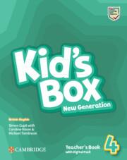 Kid's box. New generation. Teacher's book. Level 4. Con espansione online - Caroline Nixon,Michael Tomlinson - copertina