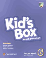 Kid's box. New generation. Teacher's book. Level 6. Con espansione online - Caroline Nixon,Michael Tomlinson - copertina