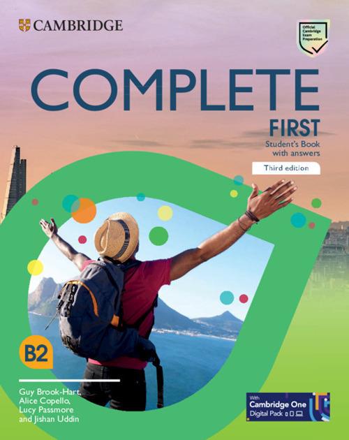 Complete First Student's Book with Answers - Guy Brook-Hart,Jishan Uddin,Lucy Passmore - cover