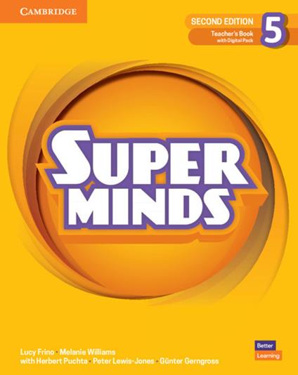 Super Minds Level 5 Teacher's Book with Digital Pack British English - Lucy Frino,Melanie Williams - cover