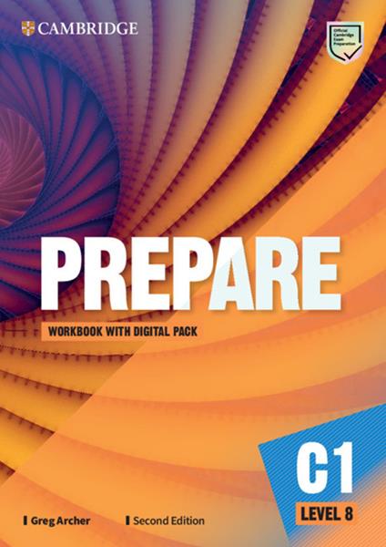 Prepare Level 8 Workbook with Digital Pack - Greg Archer - cover