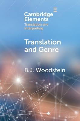 Translation and Genre - B. J. Woodstein - cover