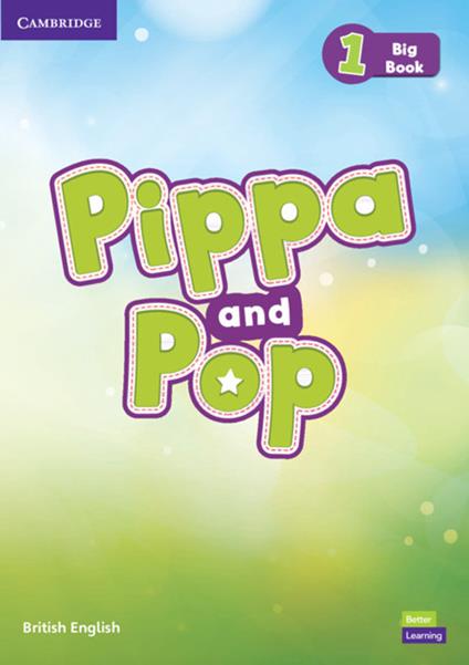 Pippa and Pop Level 1 Big Book British English - cover