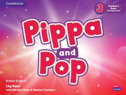 Pippa and Pop Level 3 Teacher's Book with Digital Pack British English - Lily Pane - cover