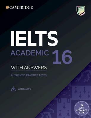 IELTS 16 Academic Student's Book with Answers with Audio with Resource Bank - cover