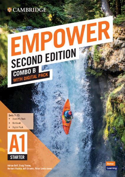 Empower Starter/A1 Combo B with Digital Pack - Adrian Doff,Craig Thaine,Herbert Puchta - cover
