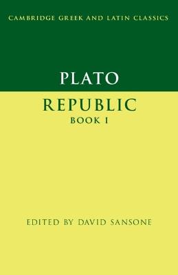 Plato: Republic Book I - cover