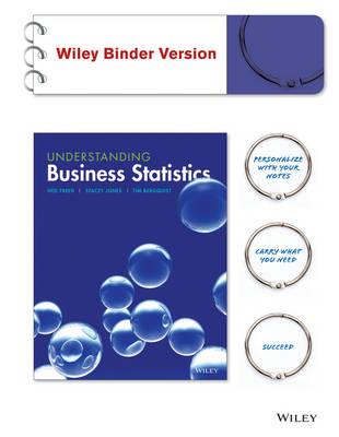 Understanding Business Statistics - Ned Freed,Stacey Jones,Timothy Bergquist - cover