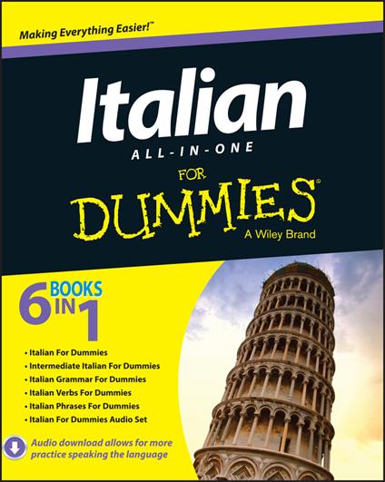 Italian All-in-One For Dummies - Antonietta Di Pietro,Teresa L. Picarazzi,Karen Antje Moeller - cover