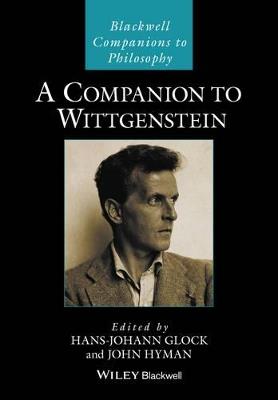 A Companion to Wittgenstein - cover