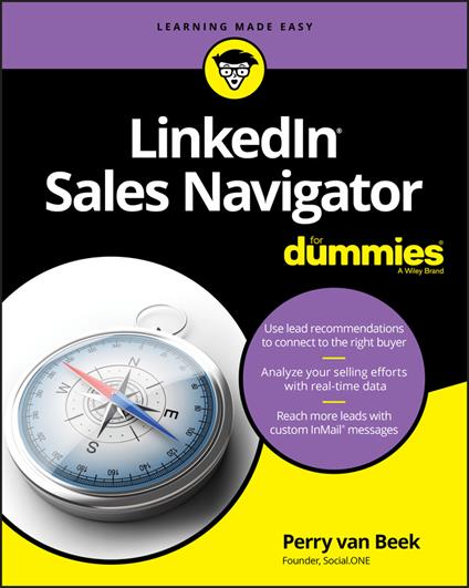 LinkedIn Sales Navigator For Dummies - Perry van Beek - cover