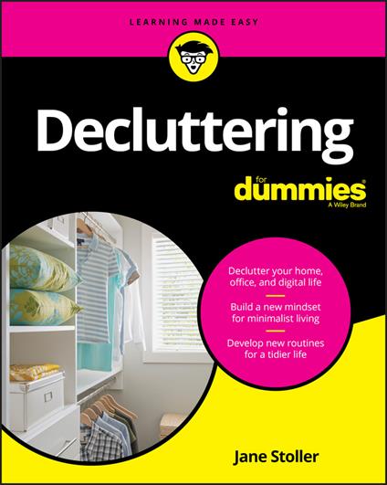 Decluttering For Dummies - Jane Stoller - cover