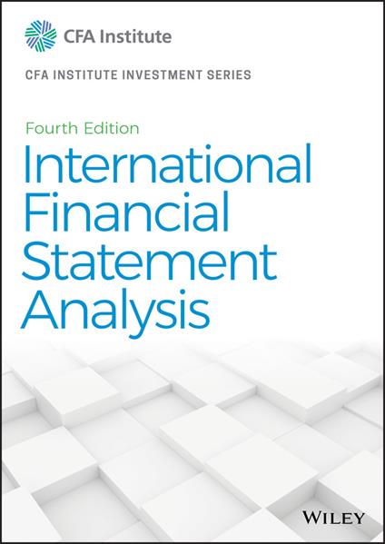 International Financial Statement Analysis - Thomas R. Robinson - cover
