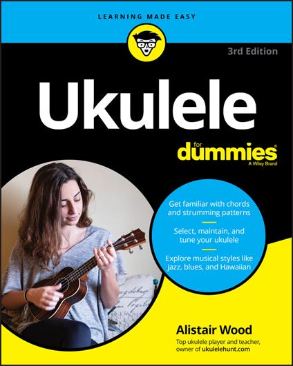 Ukulele For Dummies - Alistair Wood - cover