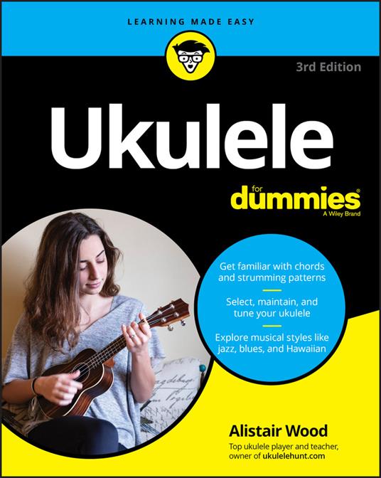 Ukulele For Dummies - Alistair Wood - cover