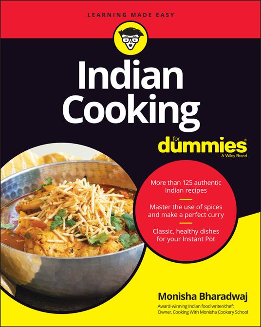 Indian Cooking For Dummies - Monisha Bharadwaj - cover