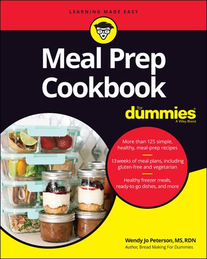 Meal Prep Cookbook For Dummies - Wendy Jo Peterson - cover