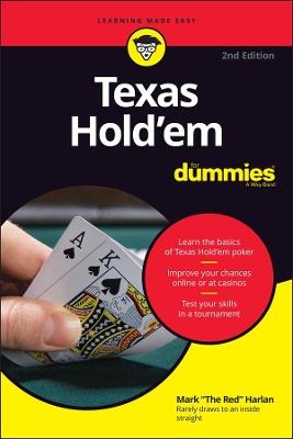 Texas Hold'em For Dummies - Mark Harlan - cover